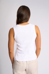 Riviera Tank White