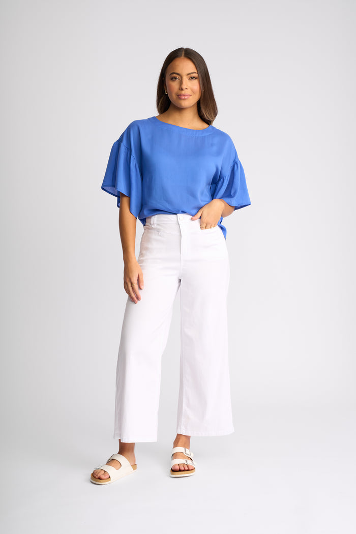 Index Jean White Denim