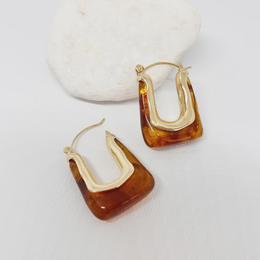 Marlowe Earrings Coffee