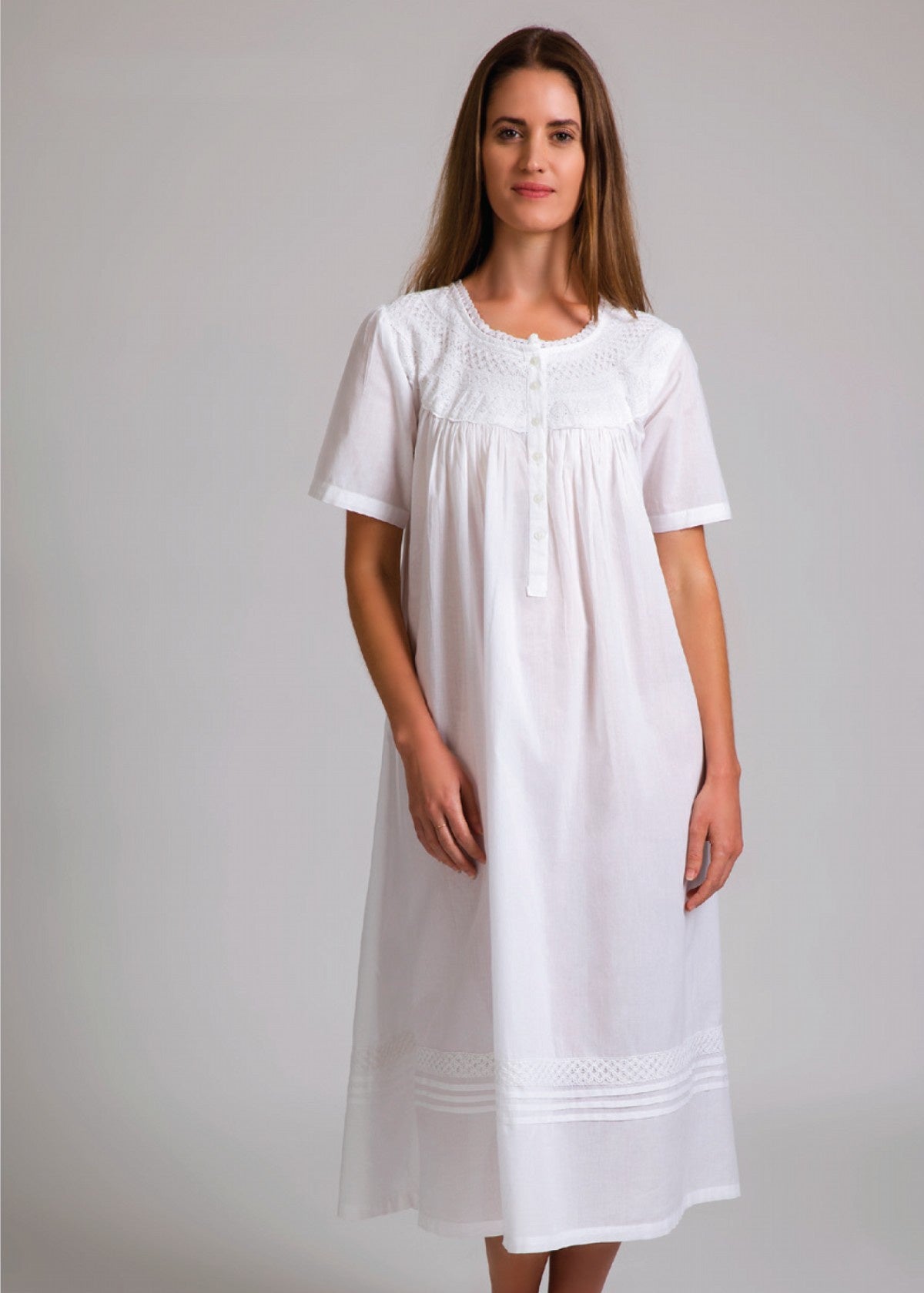 Nightie White MD-34