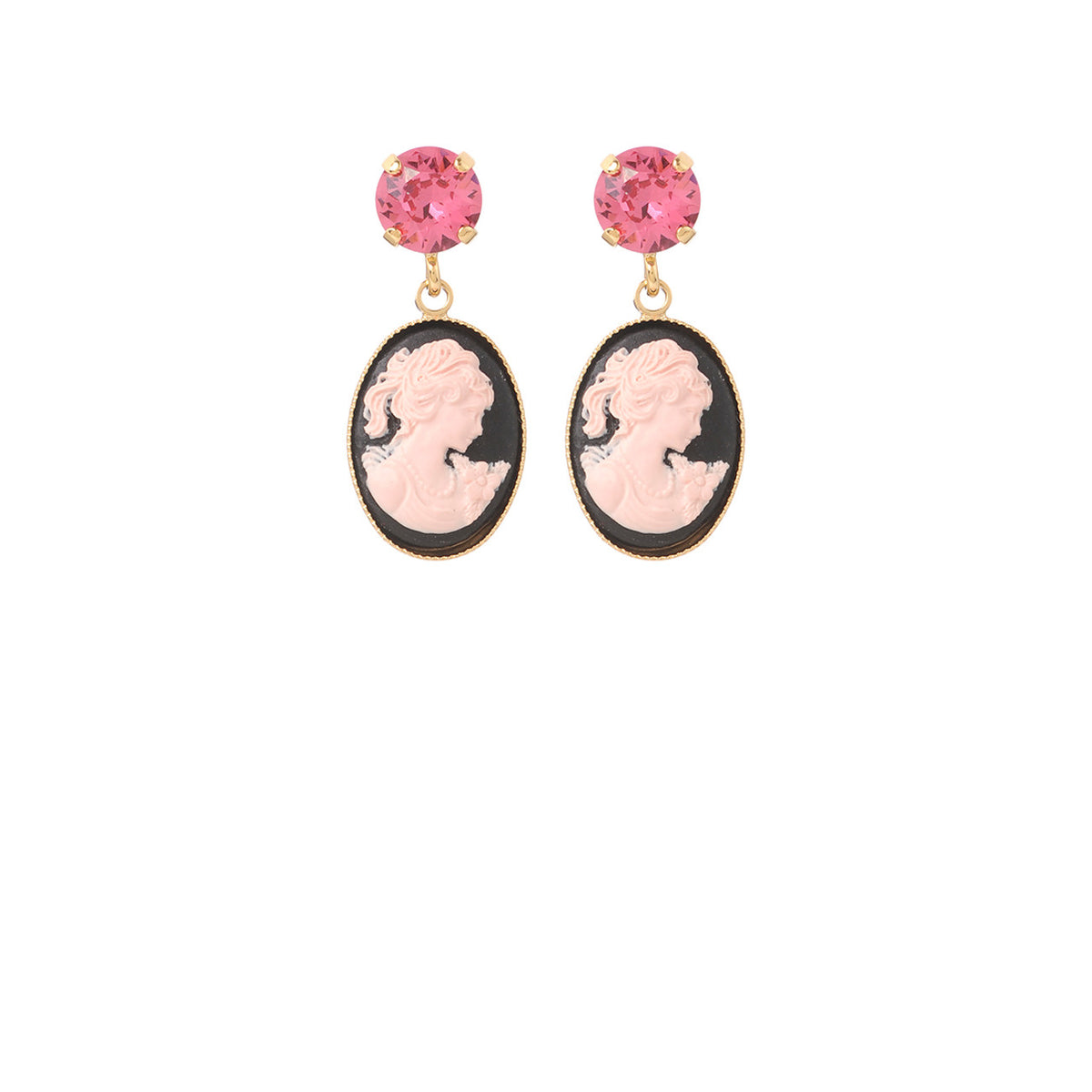 Bo Camee Mini Strass