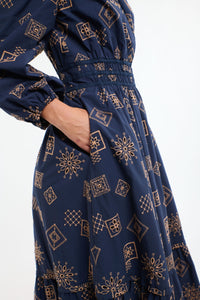 Mandala Dress Indigo