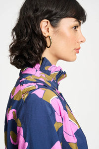 Les Croissants Blouse Blue