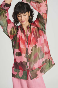 Flower Shimmer Blouse