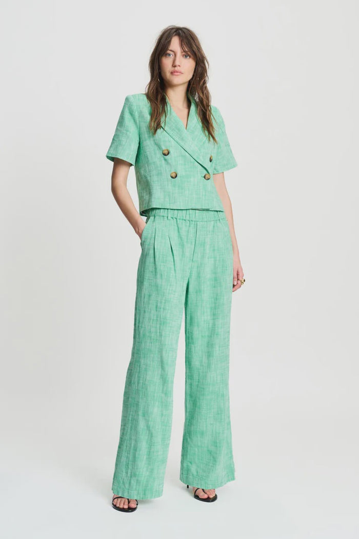 Pants Palm Green