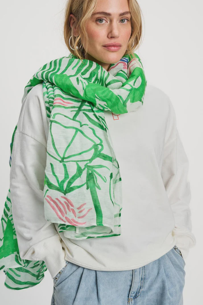 Shawl Linen Beach Vibes