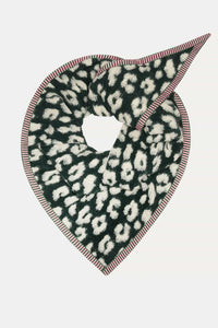 Leopard Green Shawl