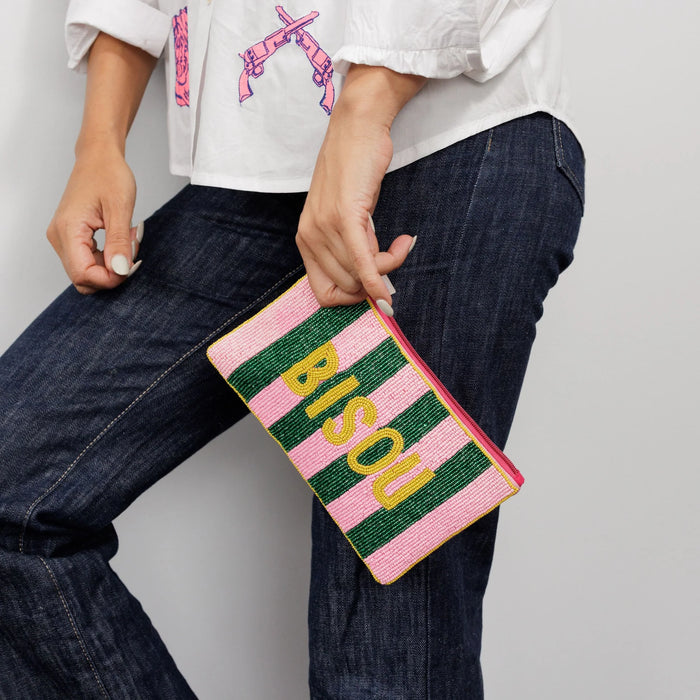 Bisou Beaded Purse