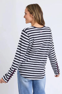 Riviera Long Sleeve Tee Navy