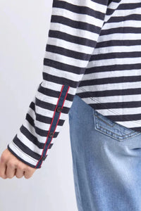 Riviera Long Sleeve Tee Navy