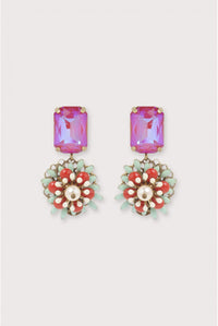 Camelia Strass Earrings