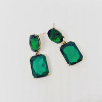 Valentina Earrings Emerald