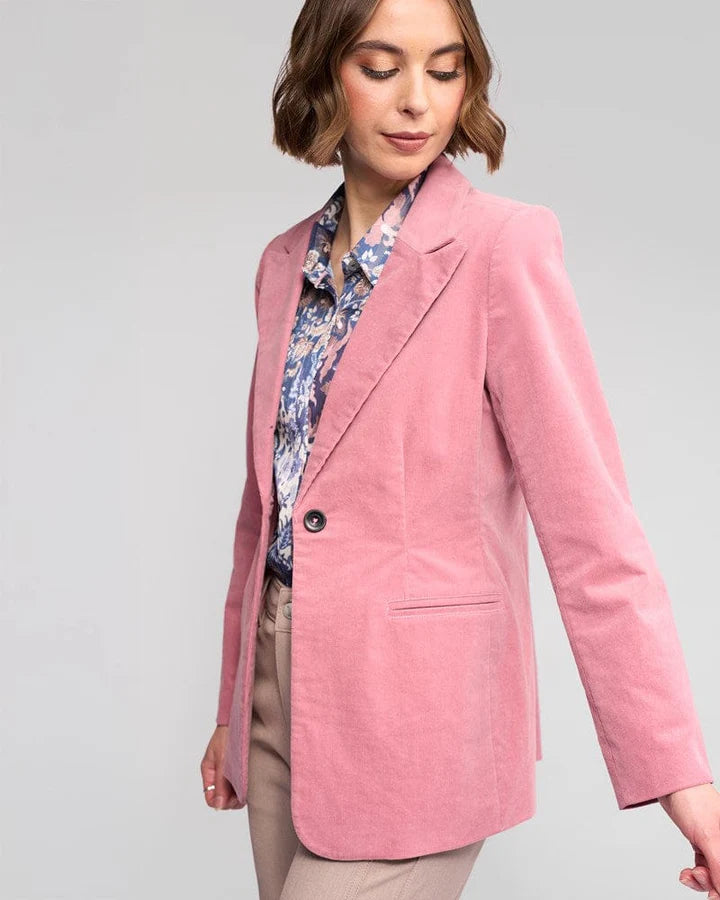 Gallery Blazer Dusty Pink