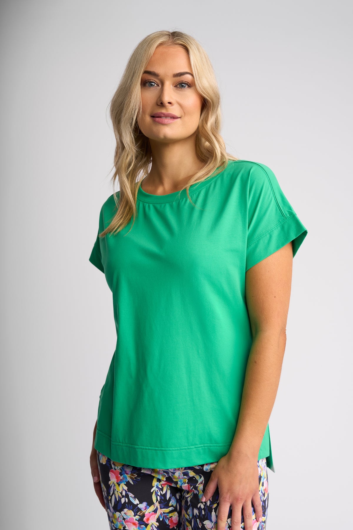 Thea Top Summer Green