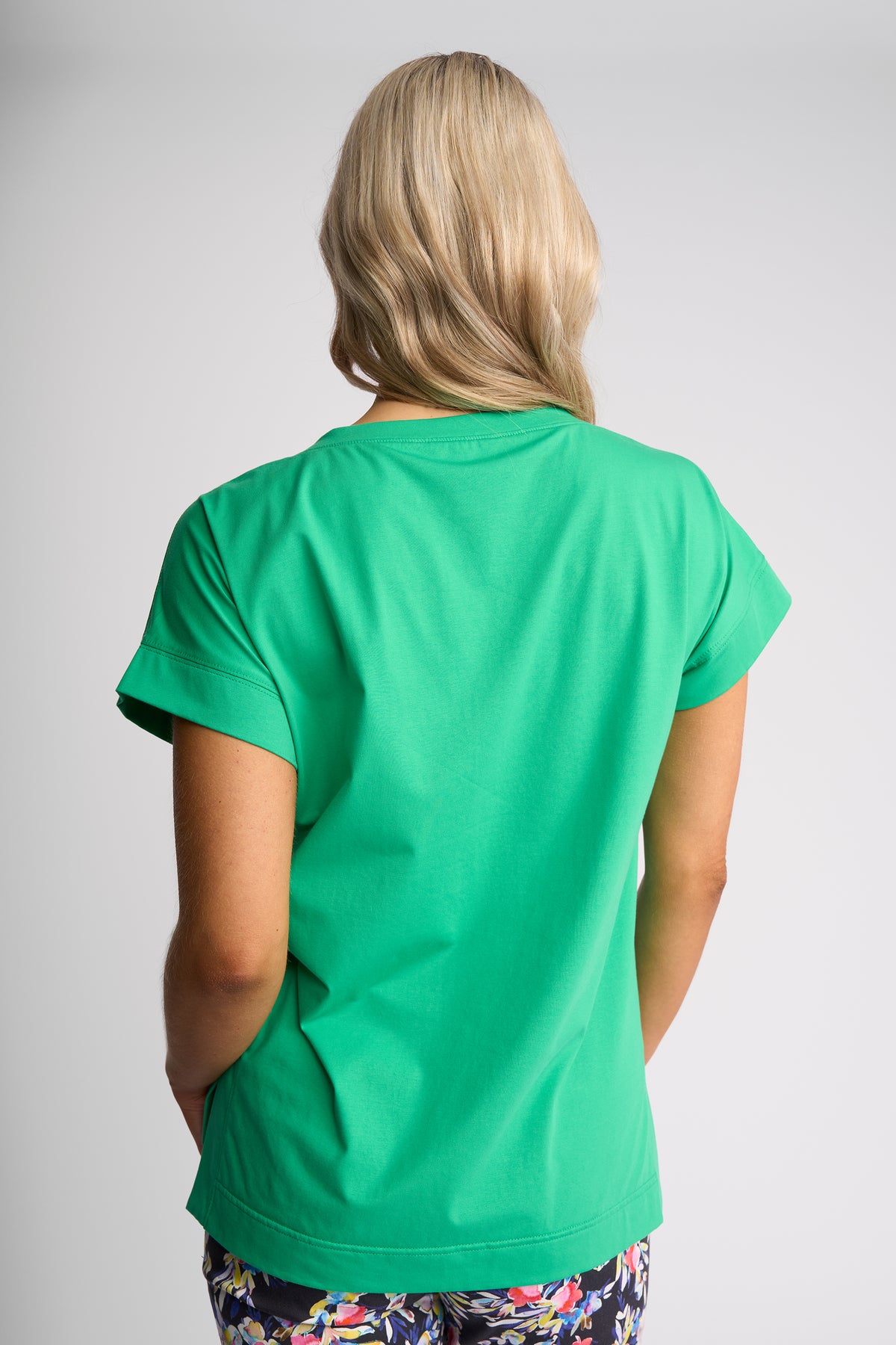 Thea Top Summer Green
