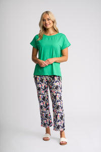 Thea Top Summer Green
