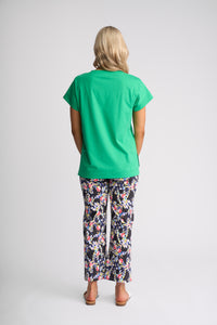 Thea Top Summer Green