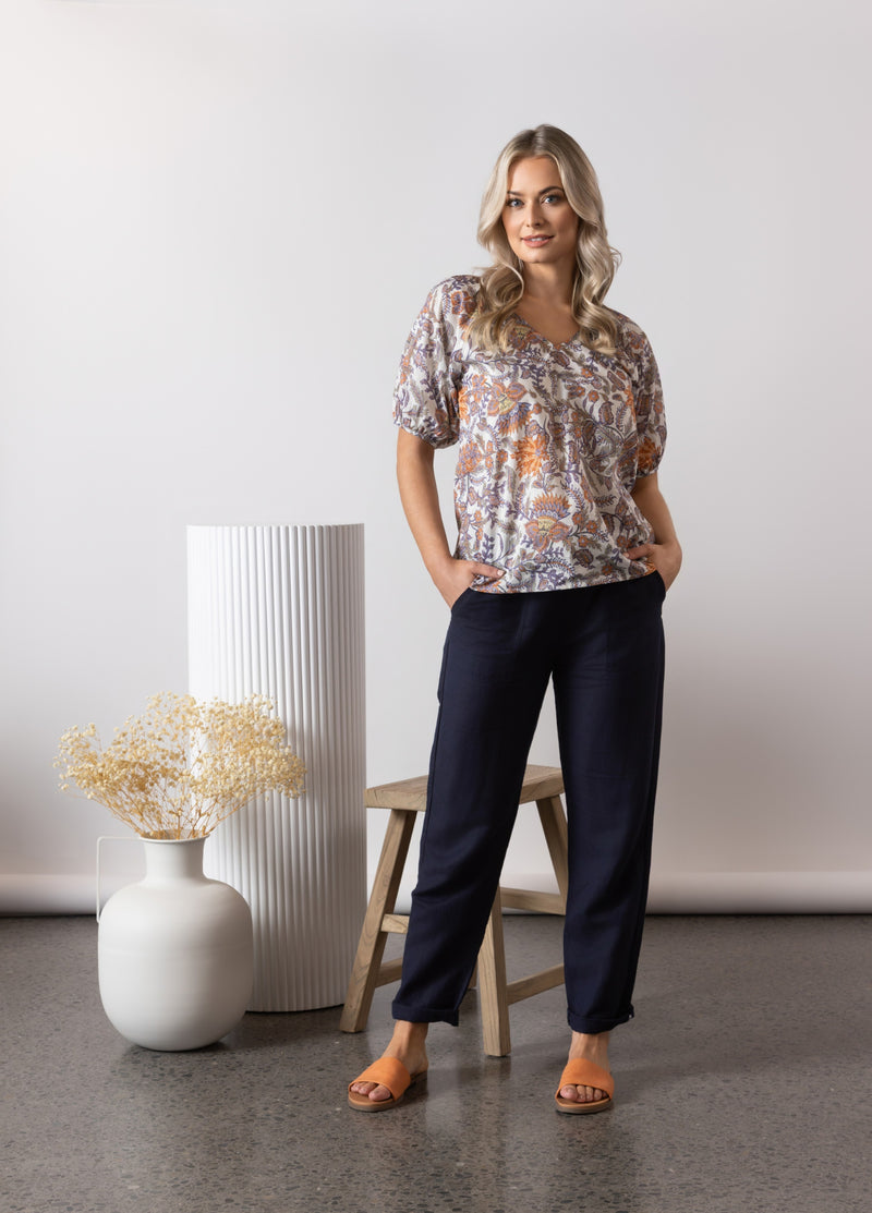 Tuscany V Neck Top