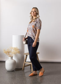 Tuscany V Neck Top