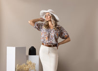 Tuscany V Neck Top