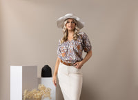 Tuscany V Neck Top