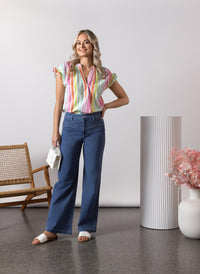 Cabana Drop Shoulder Top