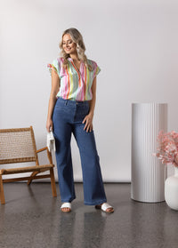 Cabana Drop Shoulder Top
