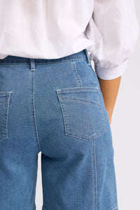 Raven Short Blue Denim