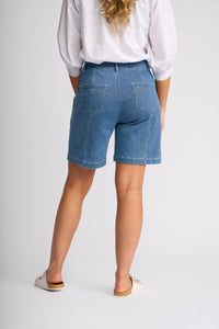 Raven Short Blue Denim