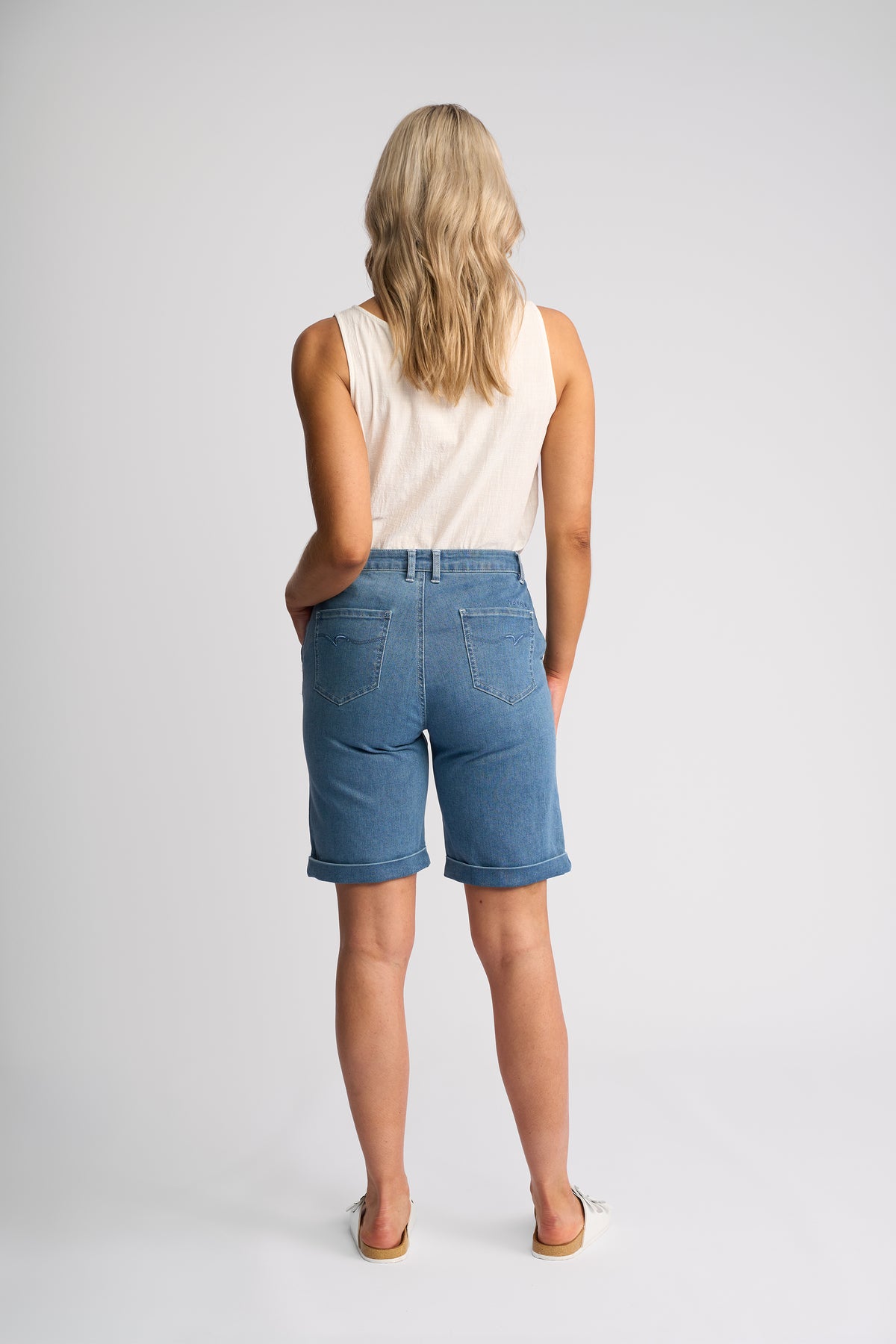 Havana Short Blue Denim