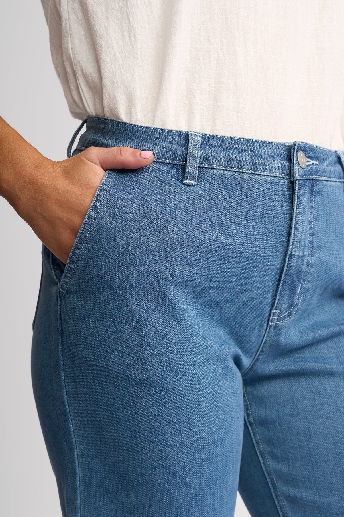 Havana Short Blue Denim