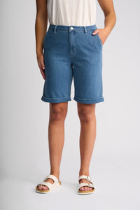 Havana Short Blue Denim
