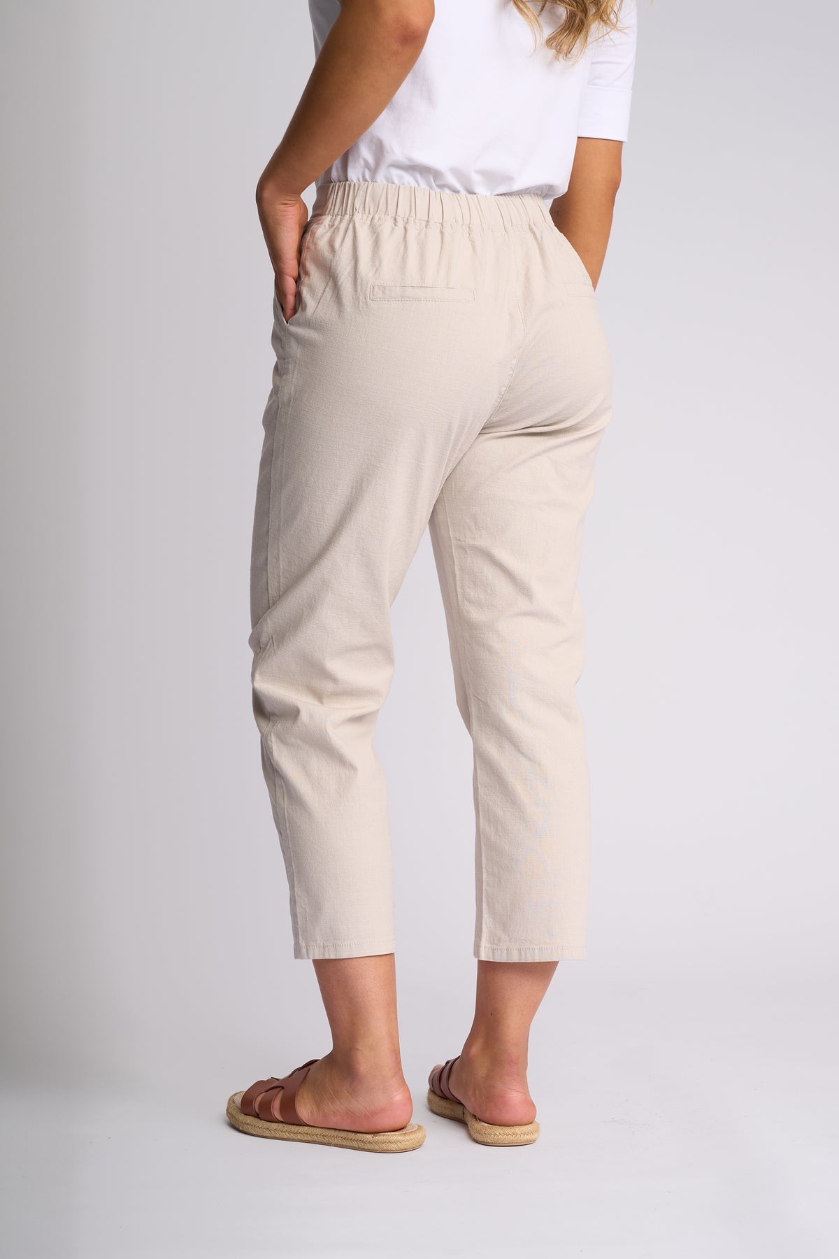 Henley 7/8 Pant Stone
