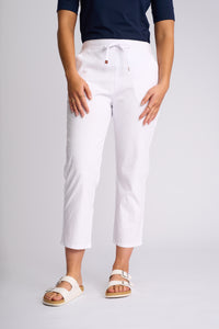 Henley 7/8 Pant White