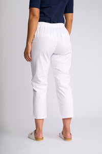 Henley 7/8 Pant White