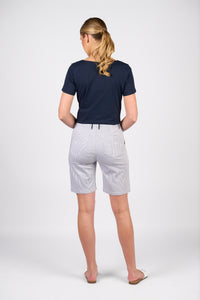 Ink/White Slim Short