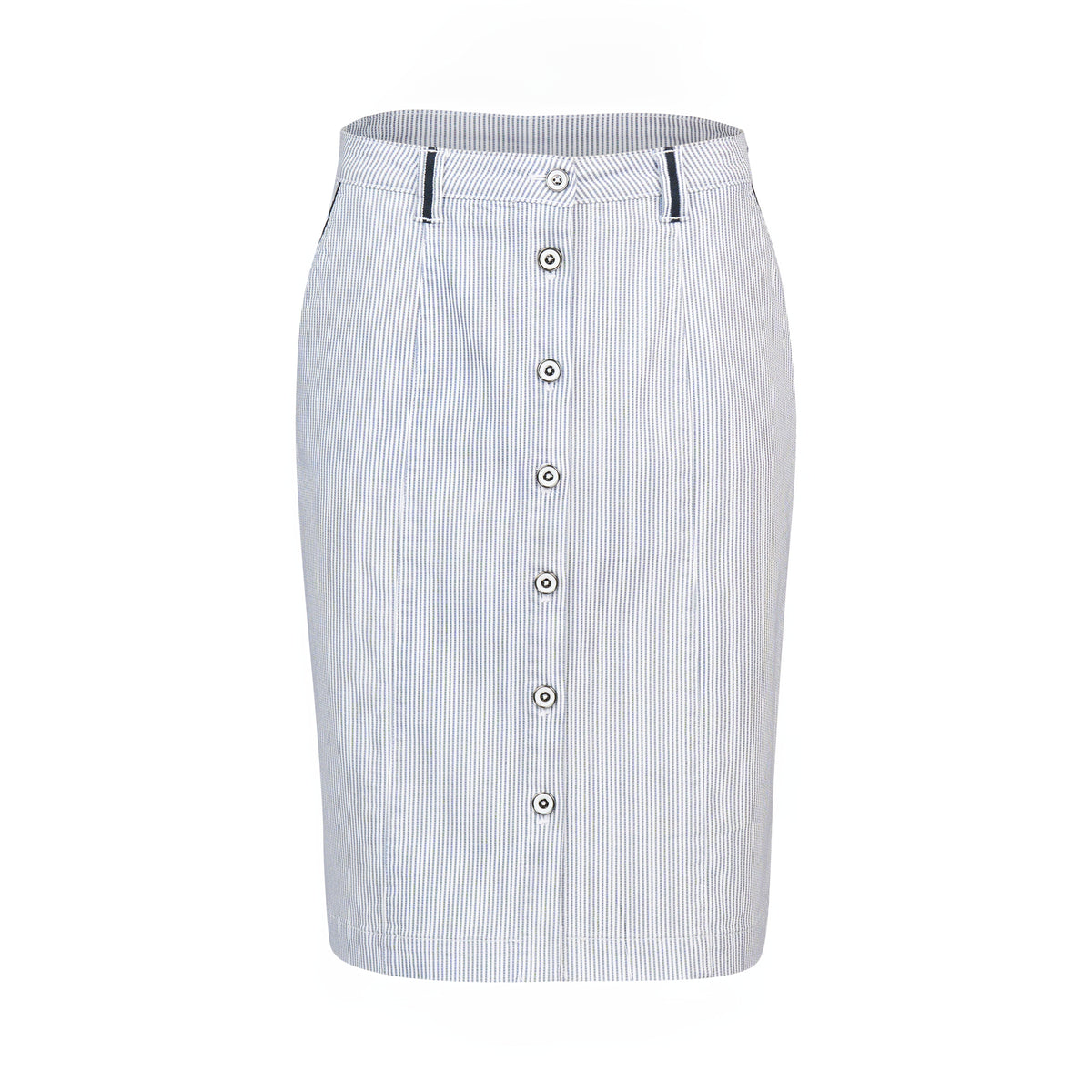 Ink/White Stripe Skirt