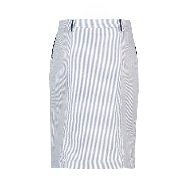 Ink/White Stripe Skirt