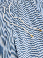 Ally Linen Pants Blue Multi